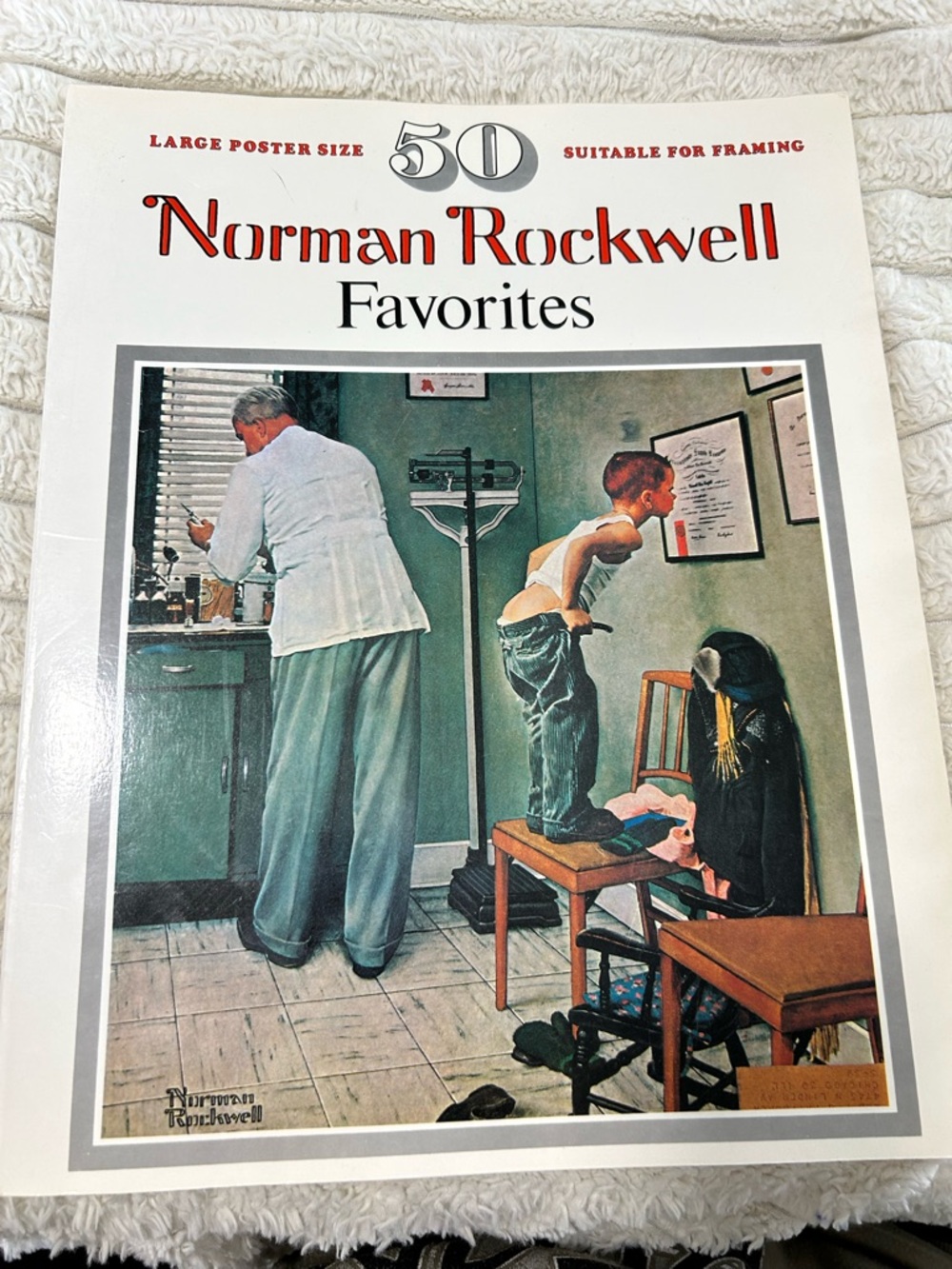 Norman Rockwell Favorites Poster Book